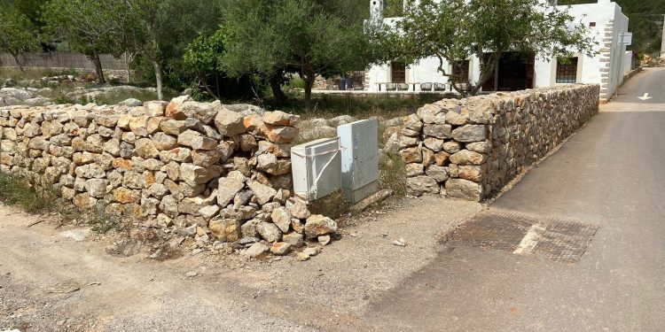 Muros de Sant Mateu, en una imagen facilitada por el PSOE.