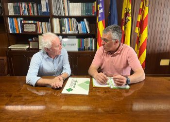 Toni Ribas, director gerente de Herbusa, y Alfonso Rojo, presidente de la Pimeef.