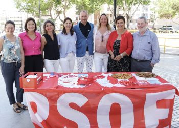 Imagen del acto de los socialistas. FOTO: PSOE