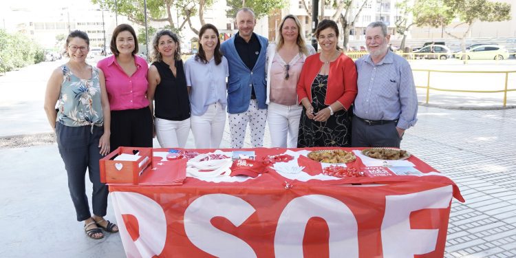 Imagen del acto de los socialistas. FOTO: PSOE