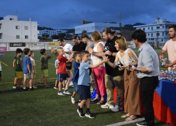 Un momento del acto de ayer.