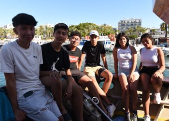 Los seis estudiantes premiados. Foto: Carmen Pi