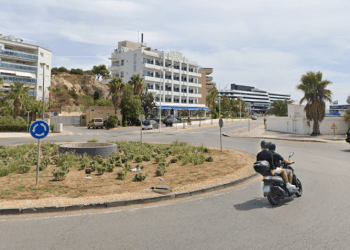 Rotonda de Marina Botafoch.