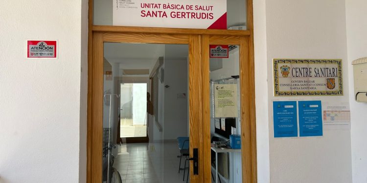 Unidad Básica de Salud de Santa Gertrudis. Foto: Área de Salud de Ibiza y Formentera