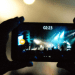Una persona graba un concierto. Foto: Ministerio de Cultura