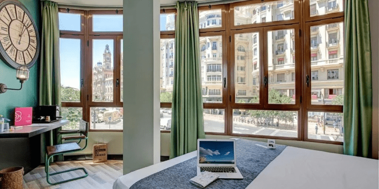Imagen de uno de los establecimientos de la cadena en Valencia. Foto: Casual Hoteles