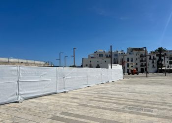 Imagen del estado de las obras. FOTO: APB