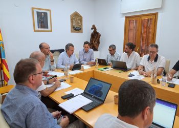 Mesa Técnica de Insularidad, celebrada hoy en Formentera. Foto: Govern balear