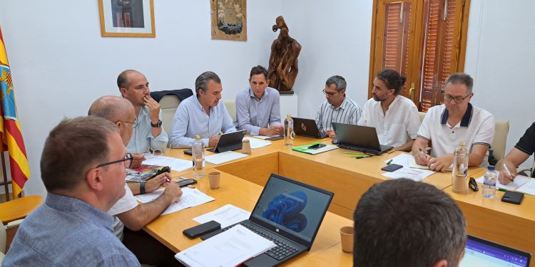 Mesa Técnica de Insularidad, celebrada hoy en Formentera. Foto: Govern balear