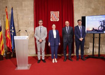 Presentación del plan de trabajo de la Mesa del Pacto Social y Político para la Sostenibilidad Económica, Social y Ambiental. Foto: Govern balear