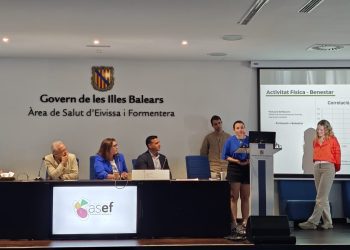 Presentación del programa, hoy, en el hospital Can Misses. Foto: Govern balear