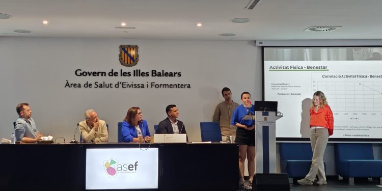 Presentación del programa, hoy, en el hospital Can Misses. Foto: Govern balear