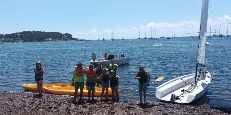 Participantes en el programa. Fotos: Club Náutico Ibiza