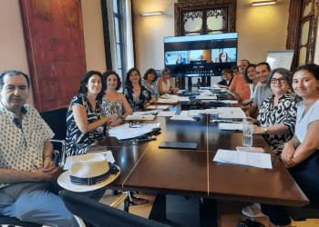 Membres de la comissió. Foto: Consell Insular de Formentera