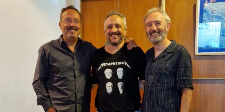 Juan Arnau, Gabriel Molina Marí y Santiago Beruete.