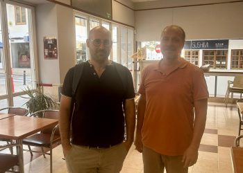 Juanjo Ferrer i Daniel Moya. Foto: Eivissa i Formentera al Senat