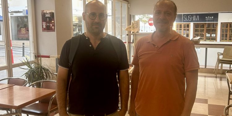 Juanjo Ferrer i Daniel Moya. Foto: Eivissa i Formentera al Senat