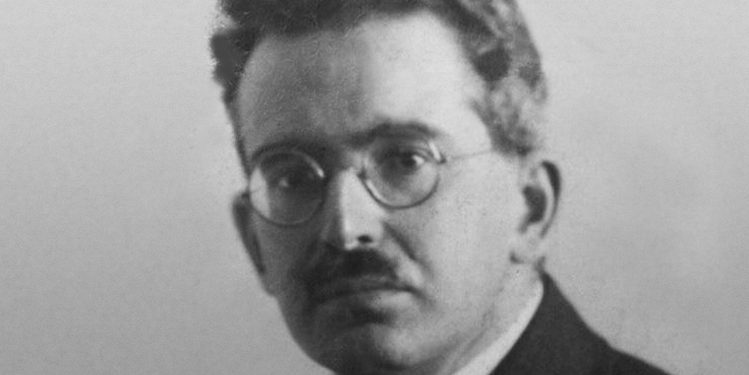 Un retrato de Walter Benjamin.
