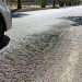 Imágenes del estado del asfalto en varios puntos de la ciudad de Ibiza facilitadas por el PSOE.