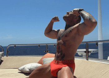 Conor McGregor, en la imagen compartida en sus redes sociales.