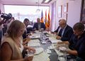 Imagen de archivo de una reunión del Consell de Alcaldes. / CIE