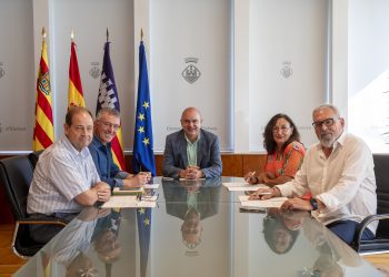 Reunión celebrada hoy. Foto: Consell de Ibiza