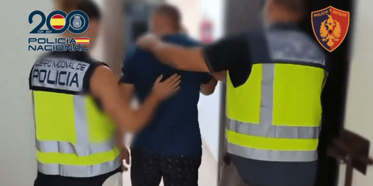 Imagen de archivo de una detención en Ibiza
