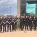 Recepción de los nuevos policías en prácticas. Foto: Policía Nacional