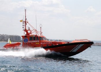 Embarcación de Salvamento Marítimo, en una imagen compartida en sus redes sociales.