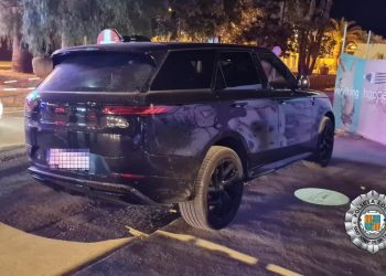 Imagen de archivo de un taxi pirata. Foto: Policía Local de Sant Josep