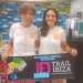 La directora de 3 Días Trail Ibiza, Fátima Blázquez, con Silvia Cerdán de Respiralia.