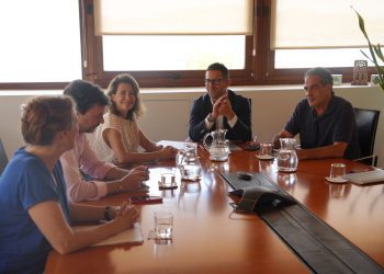 Reunión celebrada en Can Botino. Foto: Ayuntamiento de Ibiza