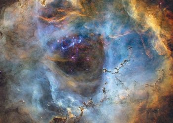 Vista general de la Nebulosa de la Roseta. Agrupació Astronòmica d’Eivissa (AAE)/Ignacio de la Cueva