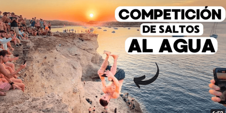 Captura de la 'portada' de uno de los vídeos subidos a Youtube de la Ibiza Cliff Tour 2024