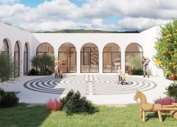 Proyección de cómo será la nueva escoleta de Sant Carles.