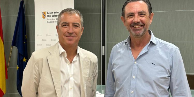 Caldés y Sáenz de San Pedro. Foto: Govern balear