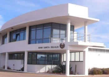 Desaladora de Santa Eulària. Foto: Govern balear