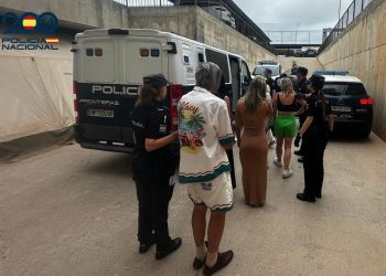 Imagen de los detenidos