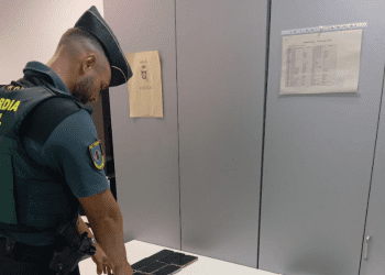 Imagen de los móviles recuperados, facilitada por la Policía Nacional.