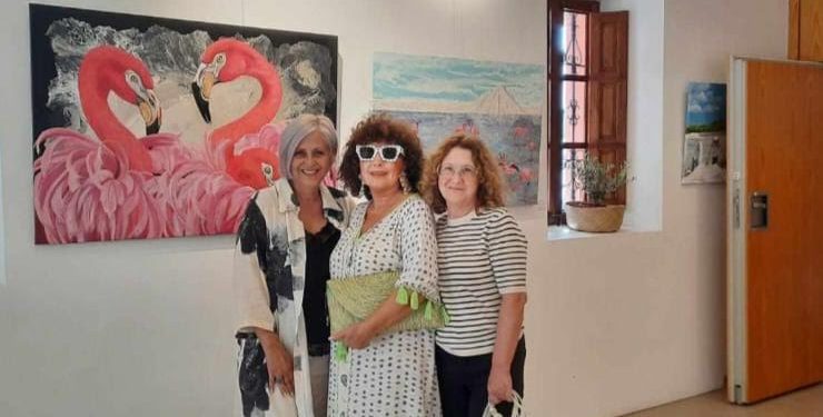 Instantánea del día de la inauguración de la muestra. Fotos: Jaume Riera