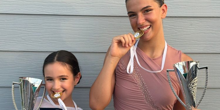Las alumnas de Ibiza Dance Academy, Nayat López y Eva Gennari, han obtenido medallas de oro en la categoría absoluta.