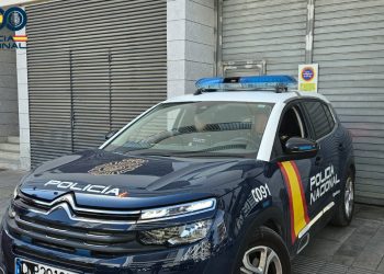 Imagen de archivo de una patrulla de la Policía Nacional de Ibiza.