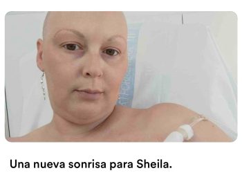Sheila, en la campaña en redes sociales.
