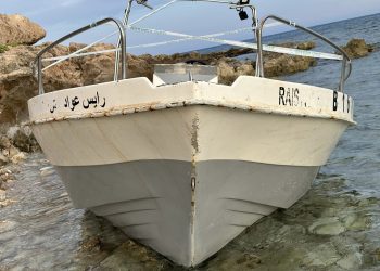 Imagen de archivo de una patera llegada a Formentera. Foto Jaume Escandell