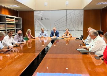 Imatge de l'acte de constitució. Foto: Consell d'Eivissa