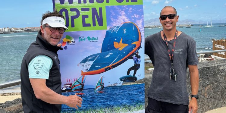 Enrique Mas y Gunnar Biniasch en Canarias.