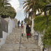 Escaleras de la calle Juan Ramón Jiménez de Ibiza.