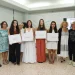 Becadas en una edición anterior de las ayudas a la educación de la Fundción Julián Vilás Ferrer.