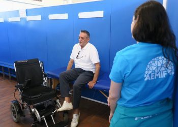 Imagen del vestuario. Fotos: Ayuntamiento de Sant Antoni