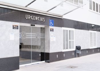 Urgencias de la Policlínica Nuestra Señora del Rosario.